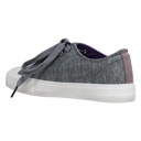 Gray Size 8 SOBEYO Women's Sneakers Canvas Lace-Up Low Top Memory Foam Cushion