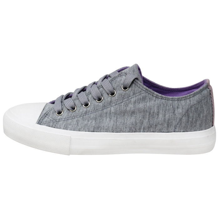 SOBEYO Women's Sneakers Canvas Lace-Up Low Top Memory Foam Cushion