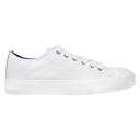 White Size 8 SOBEYO Women's Sneakers Canvas Lace-Up Low Top Memory Foam Cushion