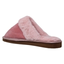 Pink Suede Size 10 SOBEYO Clog Slipper Indoor Fur Inner Lining Light-Weight Flats