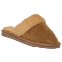 Camel Suede Size 10 SOBEYO Clog Slipper Indoor Fur Inner Lining Light-Weight Flats