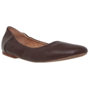 Brown Leather Size 10 Genuine Leather  Ballet Flats Round Toe Elastic