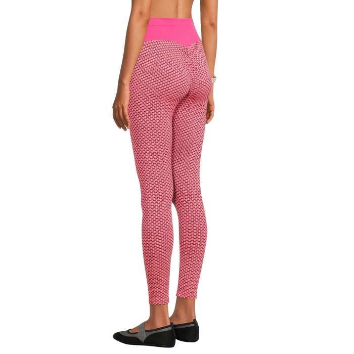 SOBEYO Womens' Legging Solid & Bubble Two Tone Stretchable Fabric