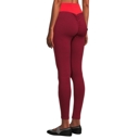 Red XL SOBEYO Womens' Legging Solid & Bubble Two Tone Stretchable Fabric