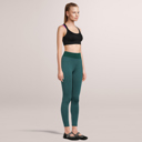 Teal Medium SOBEYO Womens' Legging Solid & Bubble Two Tone Stretchable Fabric
