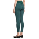 Teal XL SOBEYO Womens' Legging Solid & Bubble Two Tone Stretchable Fabric