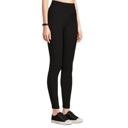 Black XL SOBEYO Womens' Legging Bubble One Tone Stretchable Fabric