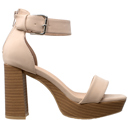  Women's Ankle Strap High Heel Platform Sandal