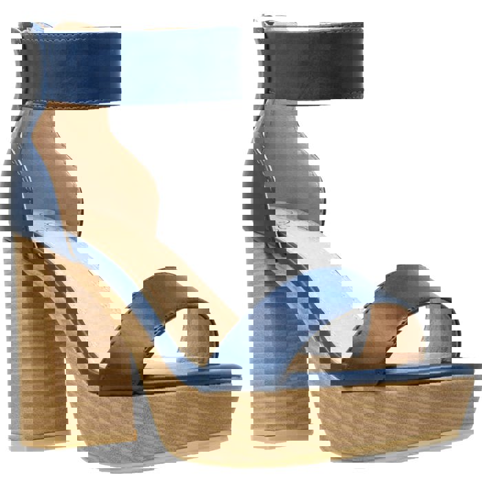Women's Ankle Strap High Heel Platform Sandal