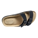  SOBEYO Women's Cow Suede Cork Footbed Platform Sandals