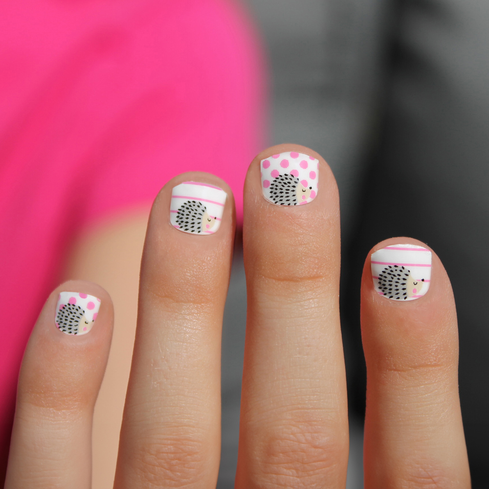 Hedgehog Kids Nail Wraps