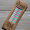 Pink & Mint Stripes and Dots Kids Nail Wraps