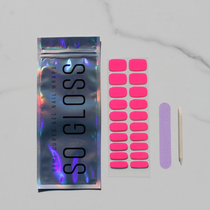 Semi-Cured Nail Wraps - Lasts 2 Weeks