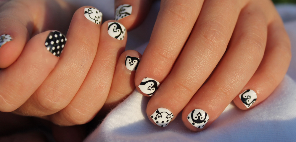 Penguin Kids Nail Wraps