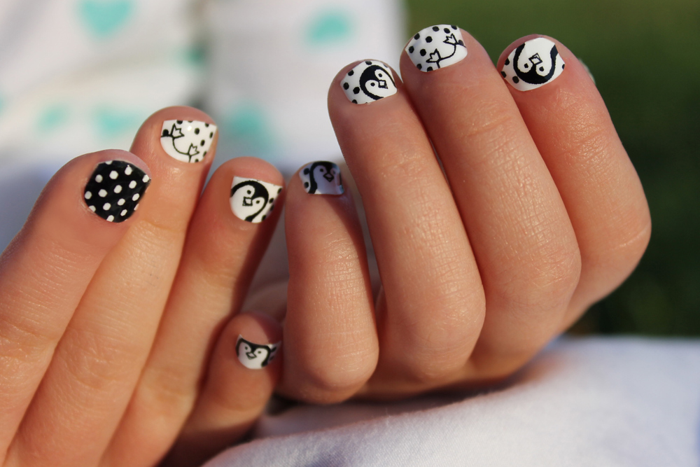 Penguin Kids Nail Wraps