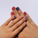  Mom & Me Patriotic Nail Wraps