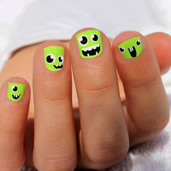 Monster Kids Nail Wraps