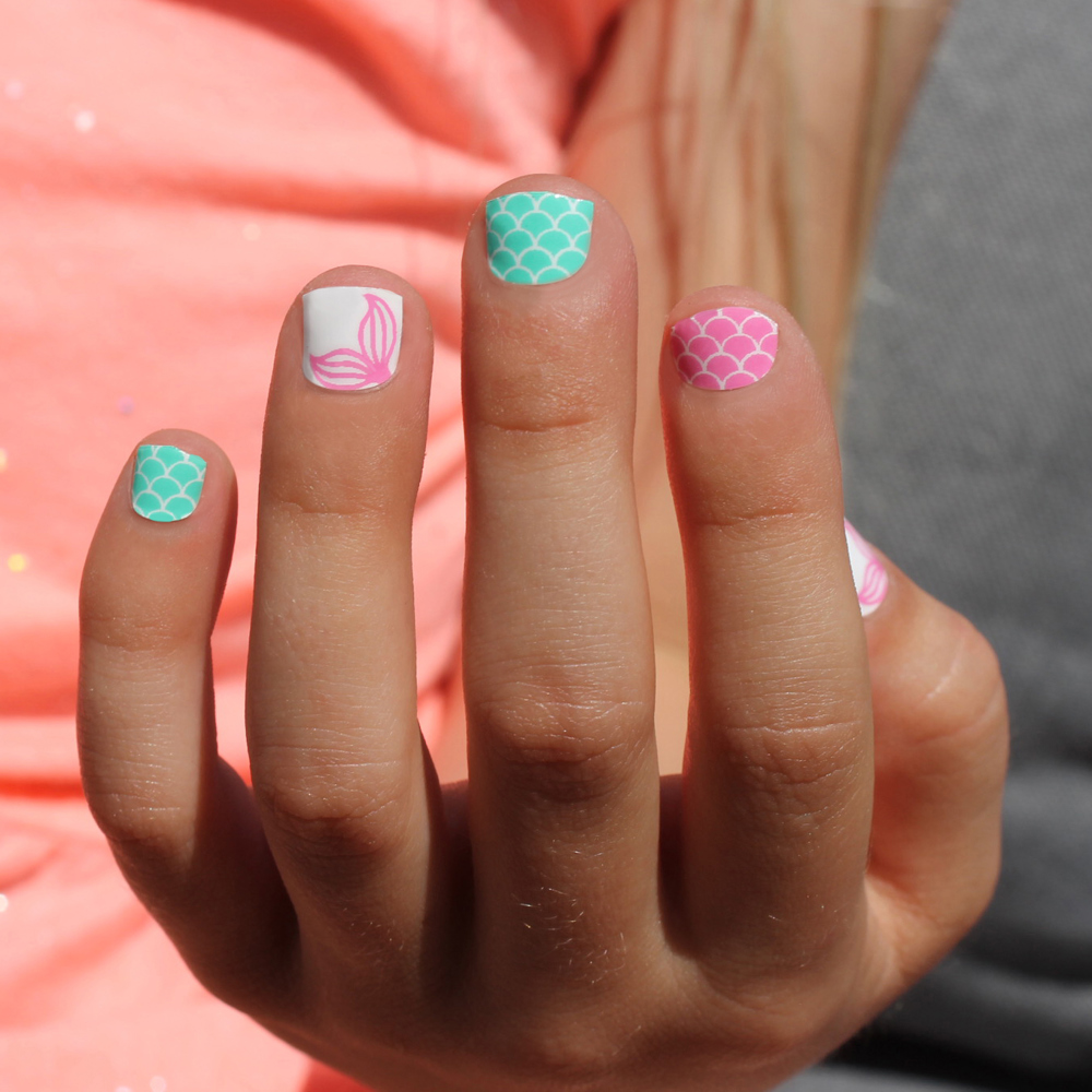 Mermaid Kids Nail Wraps