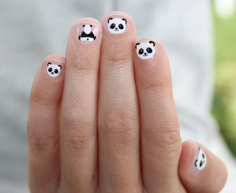 Panda Kids Nail Wraps