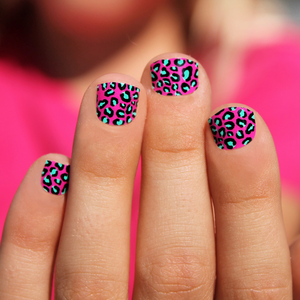 Leopard Kids Nail Wraps