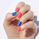  Stars & Stripes Nail Wraps