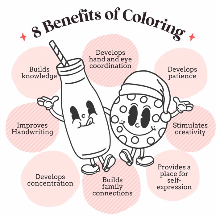 Christmas Coloring Countdown Poster: Family Holiday Activity