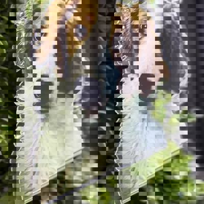 Custom Pet Photo Ornament | UV Printed on Clear Acrylic | Personalized Dog or Cat Keepsake