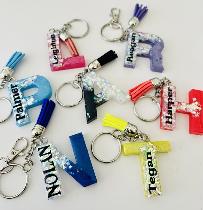 Initial Keychain