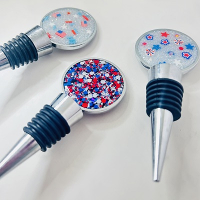 Patriotic Wine Stopper