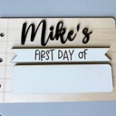  First Day of School Sign. Last day of school sign. Reusable sign.