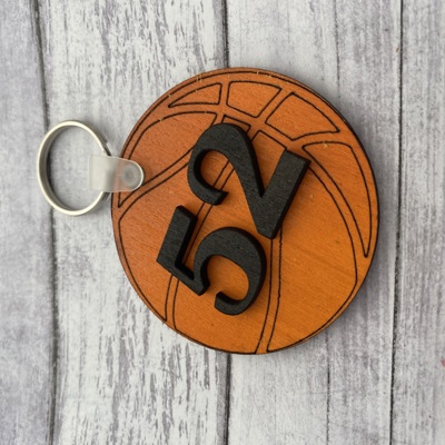 Basketball Bag Tag