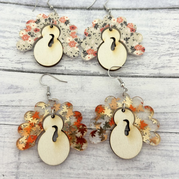 Thanksgiving earrings