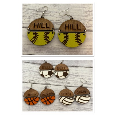 Sports Earrings