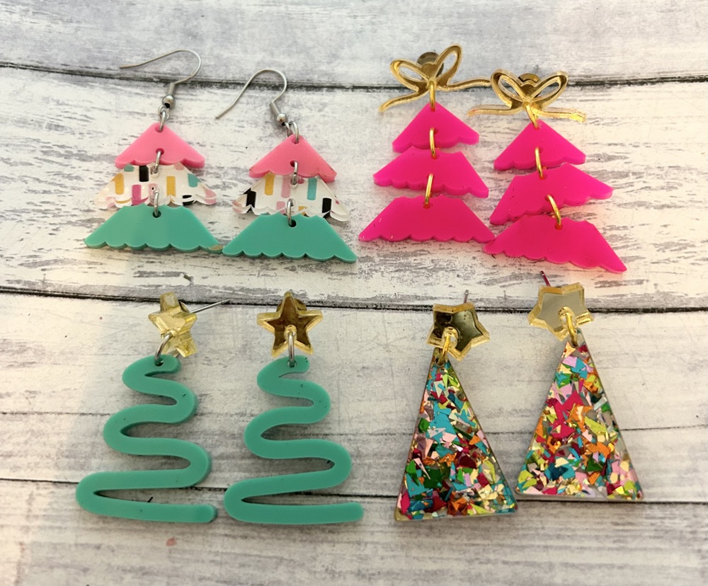 Christmas Tree Earrings