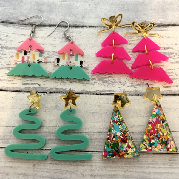 Christmas Tree Earrings