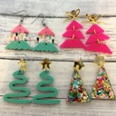  Christmas Tree Earrings