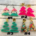 1 Christmas Tree Earrings