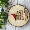  Personalized Cardinal Ornament