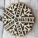  Personalized Snowflake Ornament