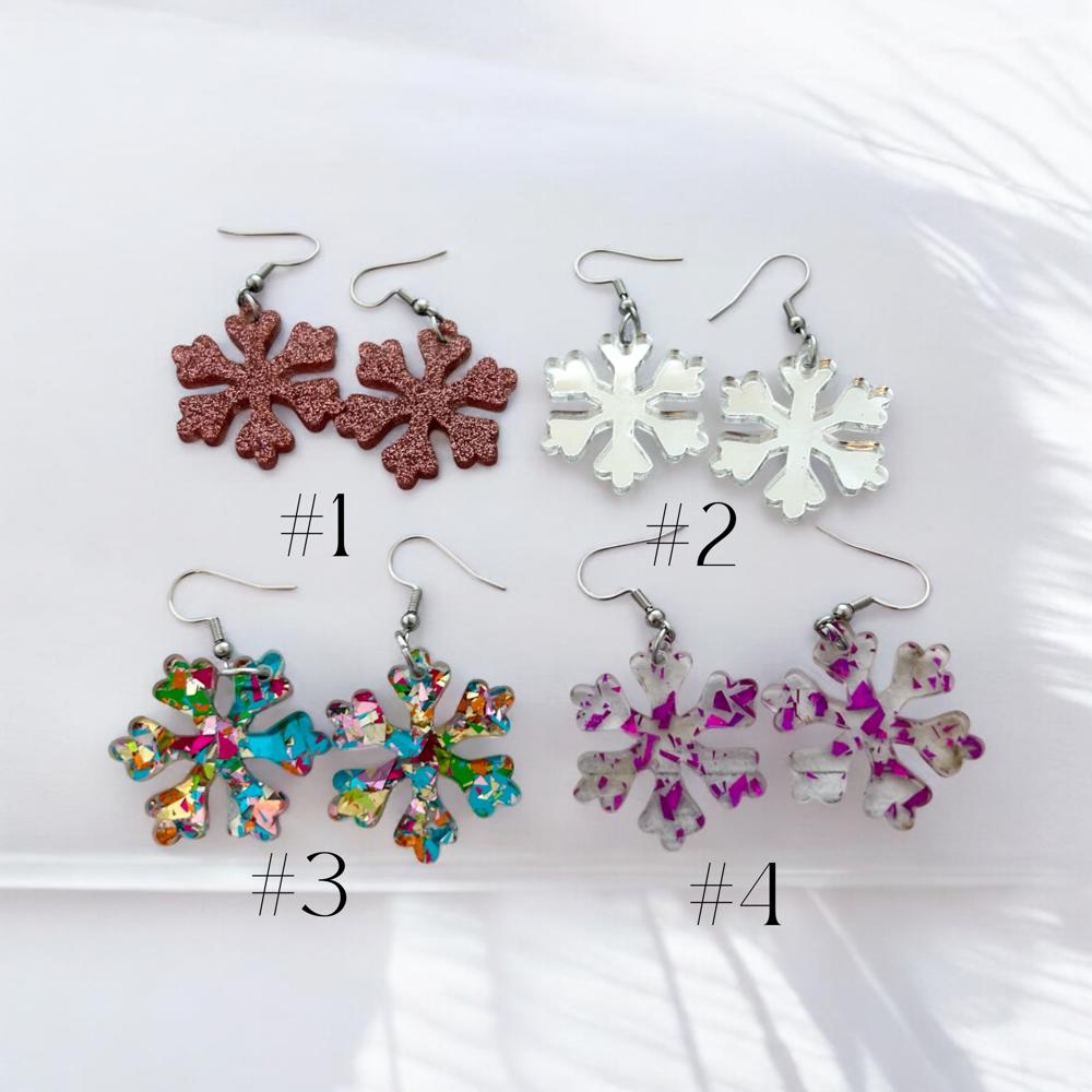 Snowflake Earrings