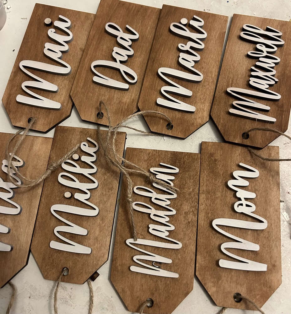 Stocking Tags to hang