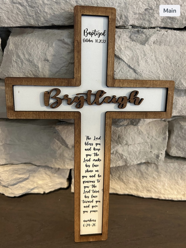  Baptism Cross