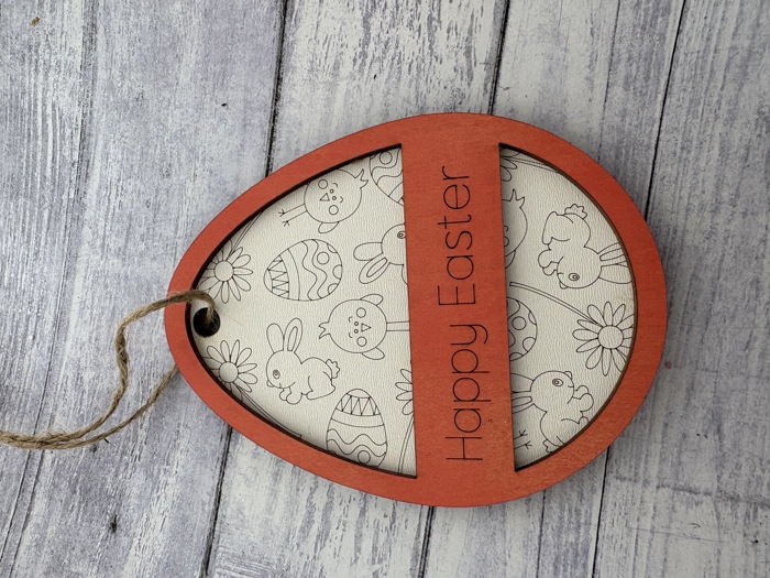 Personalized Easter Egg Basket Tags / Easter Gift