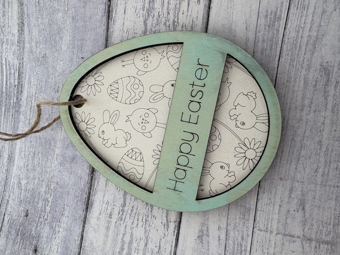 Personalized Easter Egg Basket Tags / Easter Gift