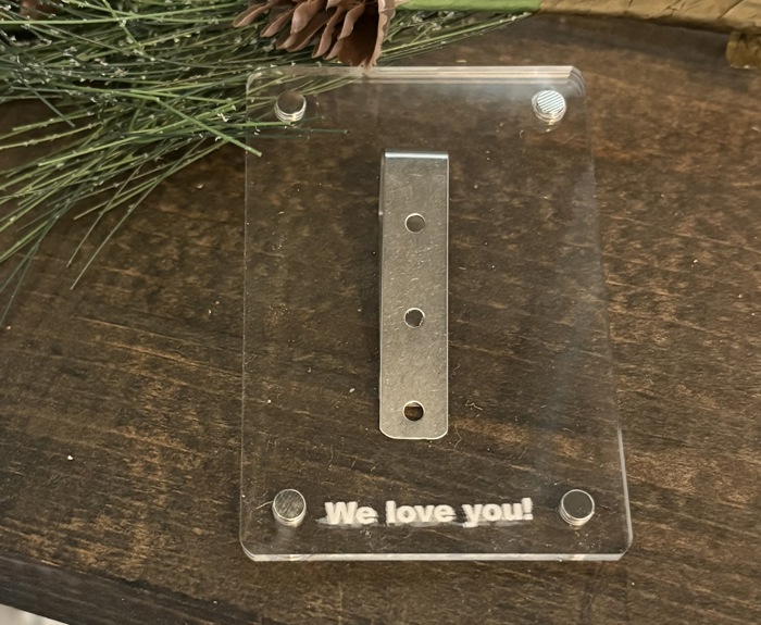Photo Frame Visor Clip. Personalized Gift. Photo Frame. Photo frame for car. Gift for Christmas. Stocking Stuffer