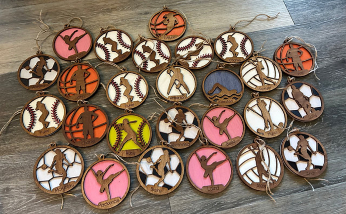 Sports Ornaments