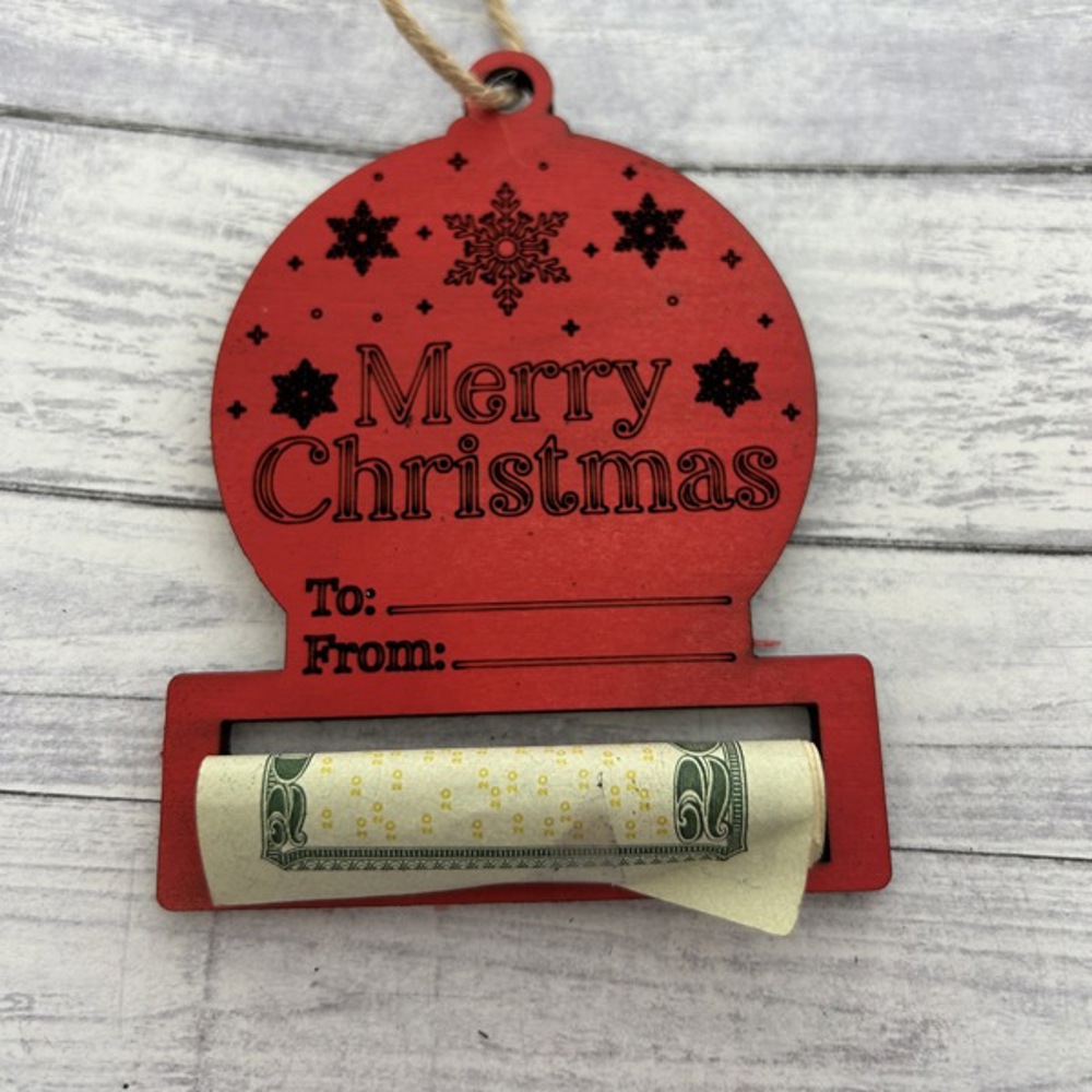  Christmas Money Holder Ornament