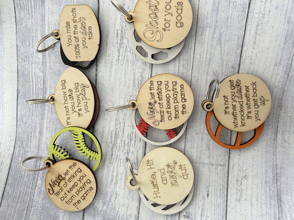  Sports Key chains