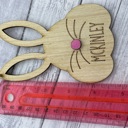  Personalized Bunny Tag / Easter bunny basket /  Easter gift