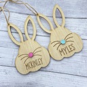  Personalized Bunny Tag / Easter bunny basket /  Easter gift